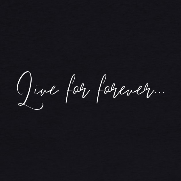 Live for forever... JW by Doodlehive 